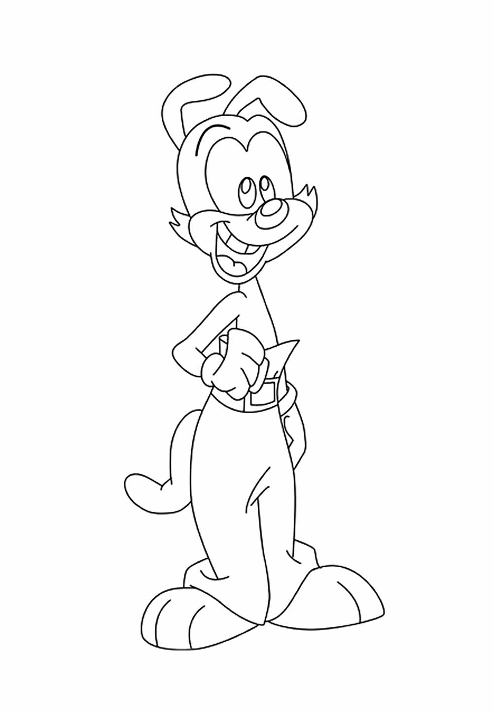 Desenho de Animaniacs para colorir