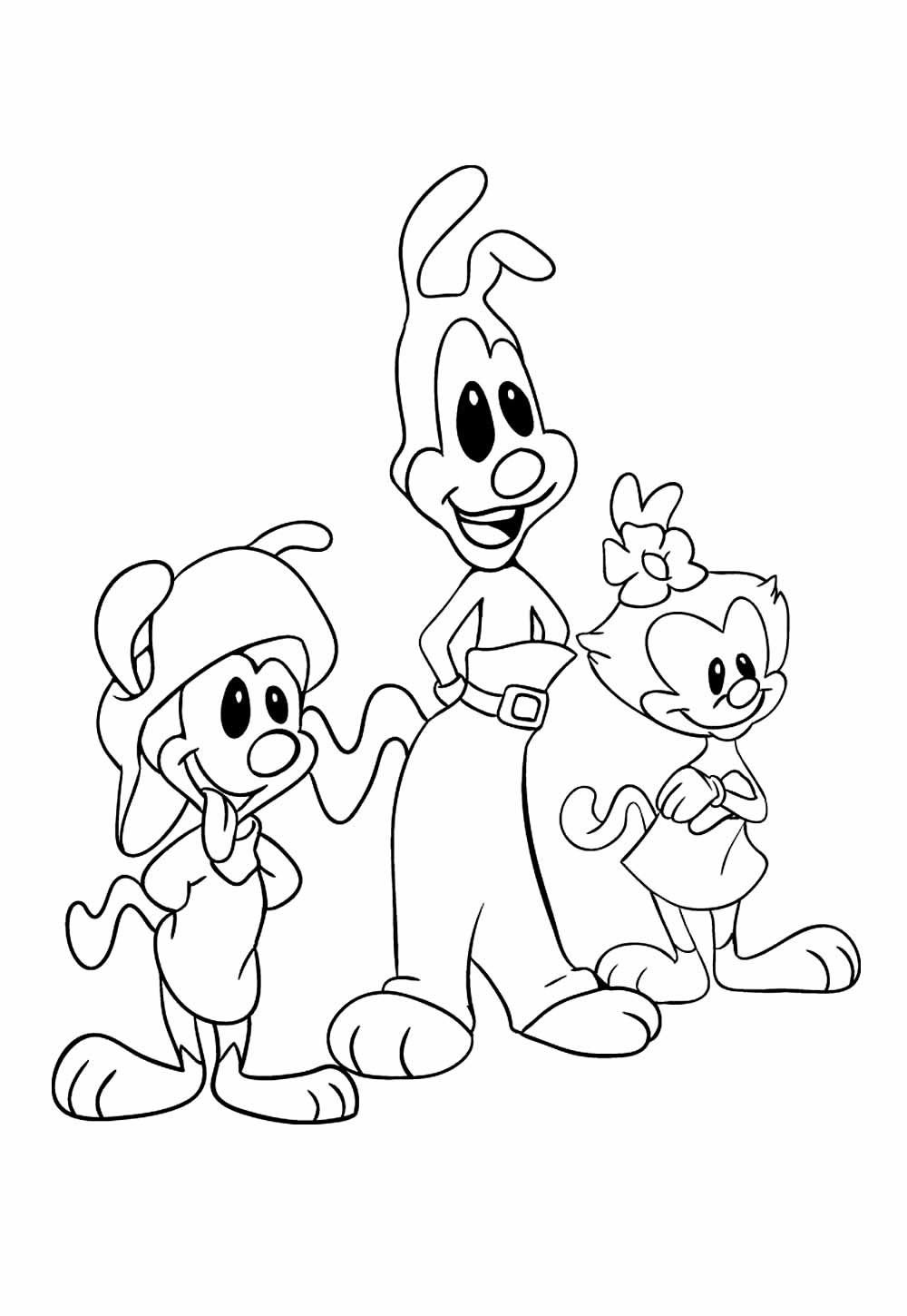 Desenho de Animaniacs para colorir