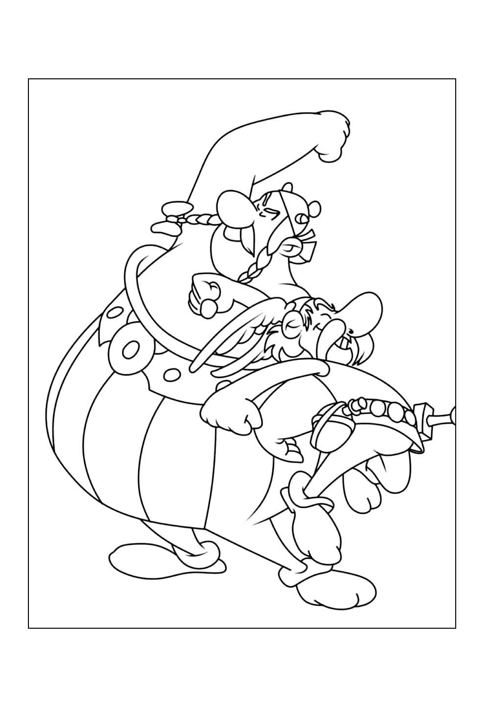 Desenho de Asterix