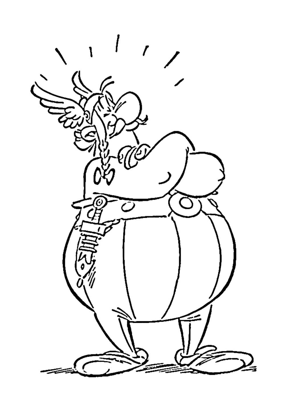 Desenho Obelix Colorir