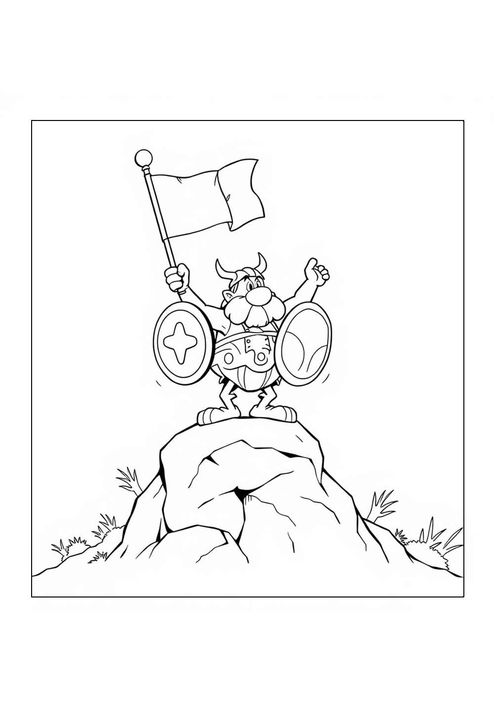 Desenhos de Asterix Colorir