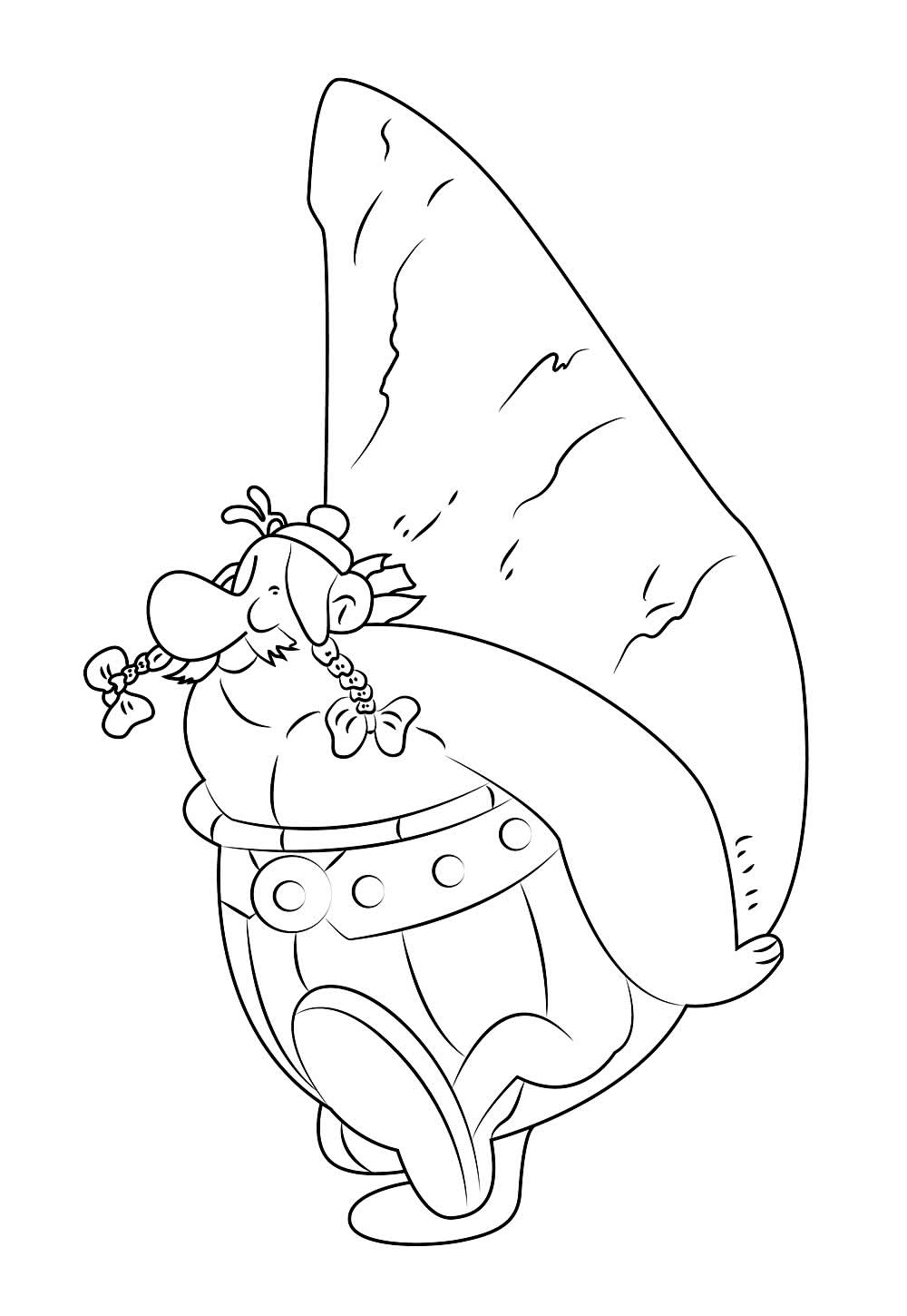 Desenhos de Asterix Pintar