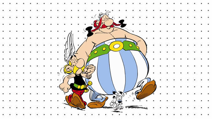 Desenhos de Asterix para colorir