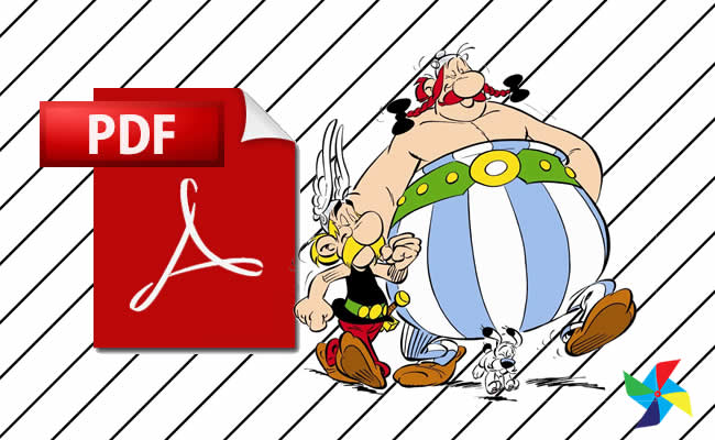 Desenhos de Asterix em PDF