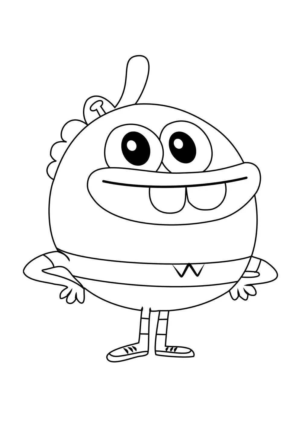 Desenho de Breadwinners para pintar
