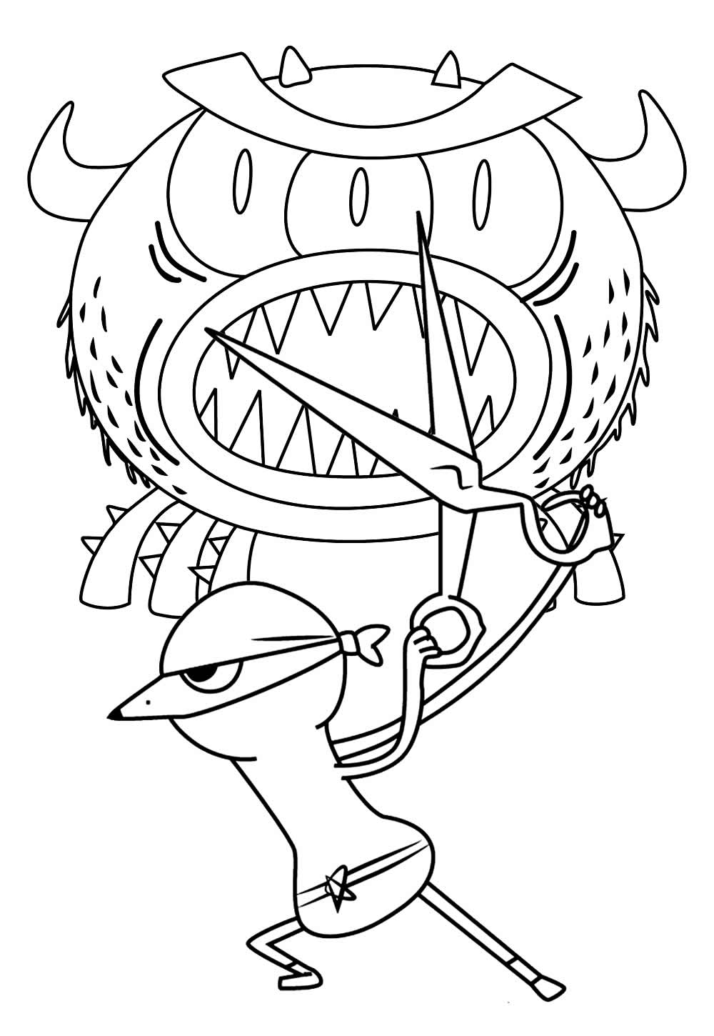 Desenho de Breadwinners para colorir