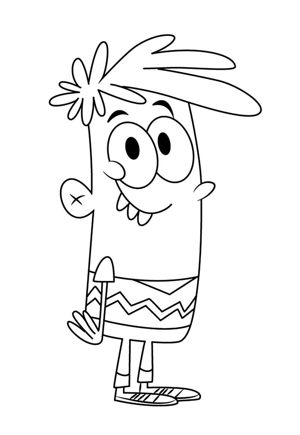 Desenho para colorir de Bunsen é uma Fera