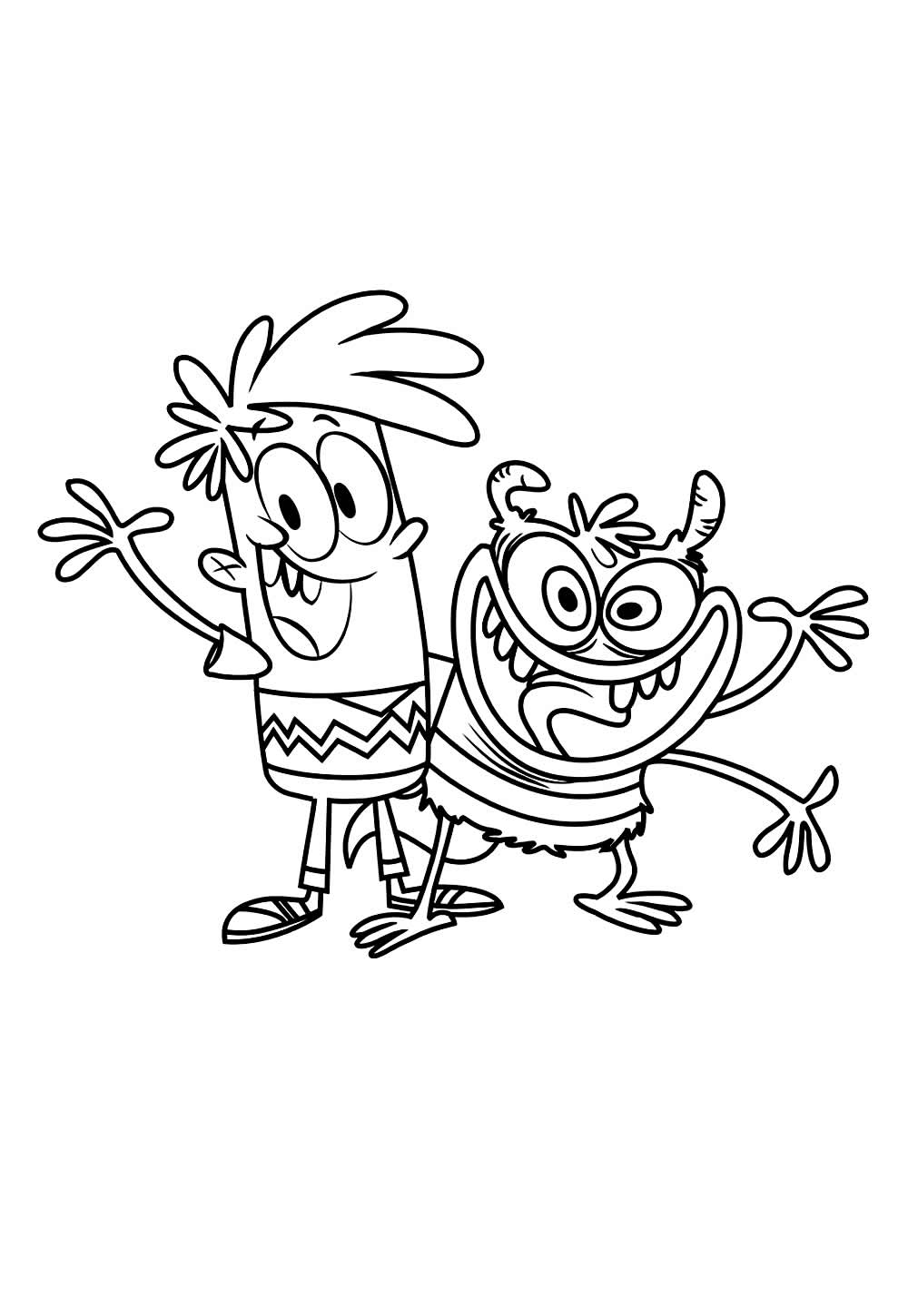 Bunsen é uma Fera para colorir