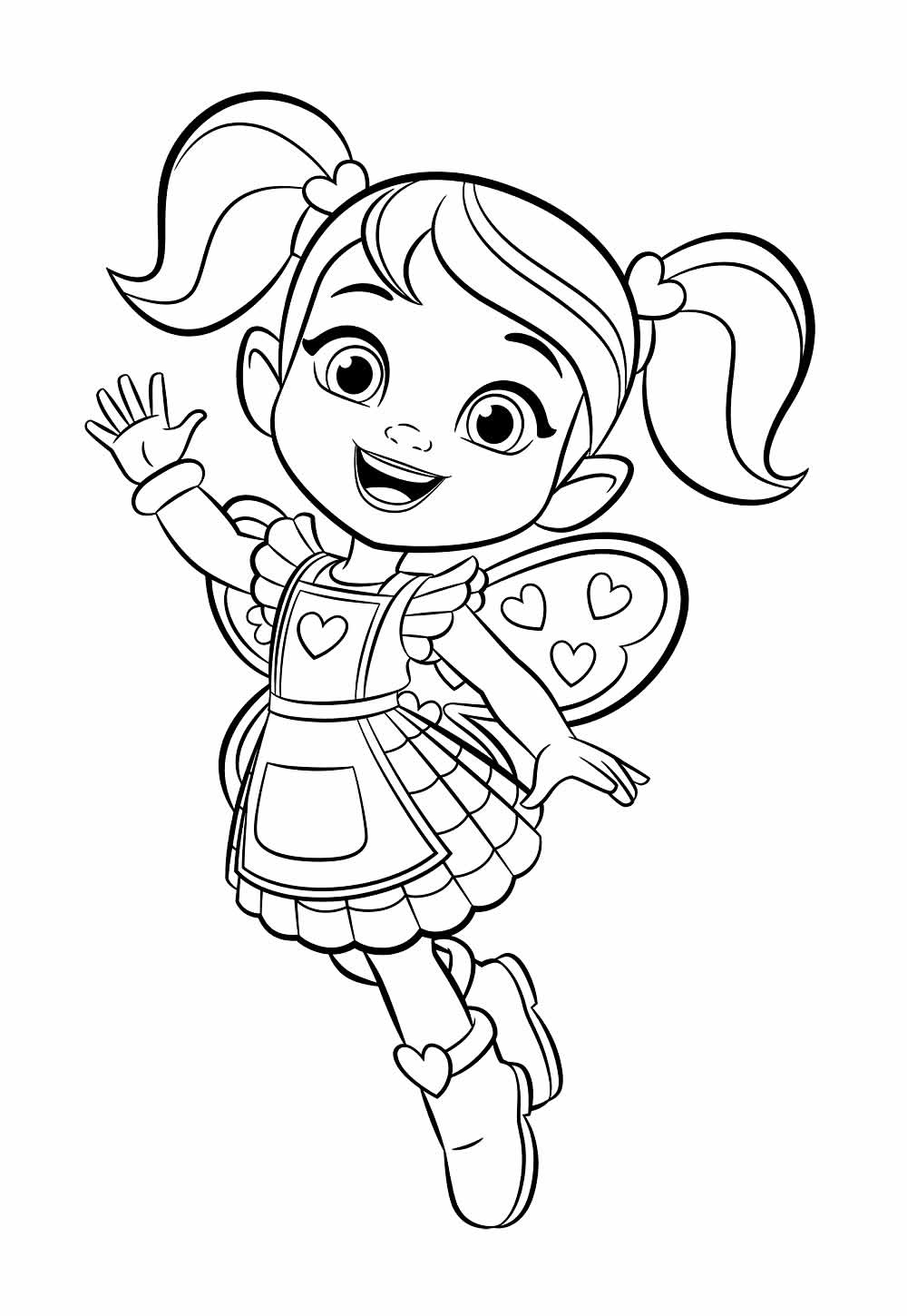 Desenhos de Butterbeans Café para colorir