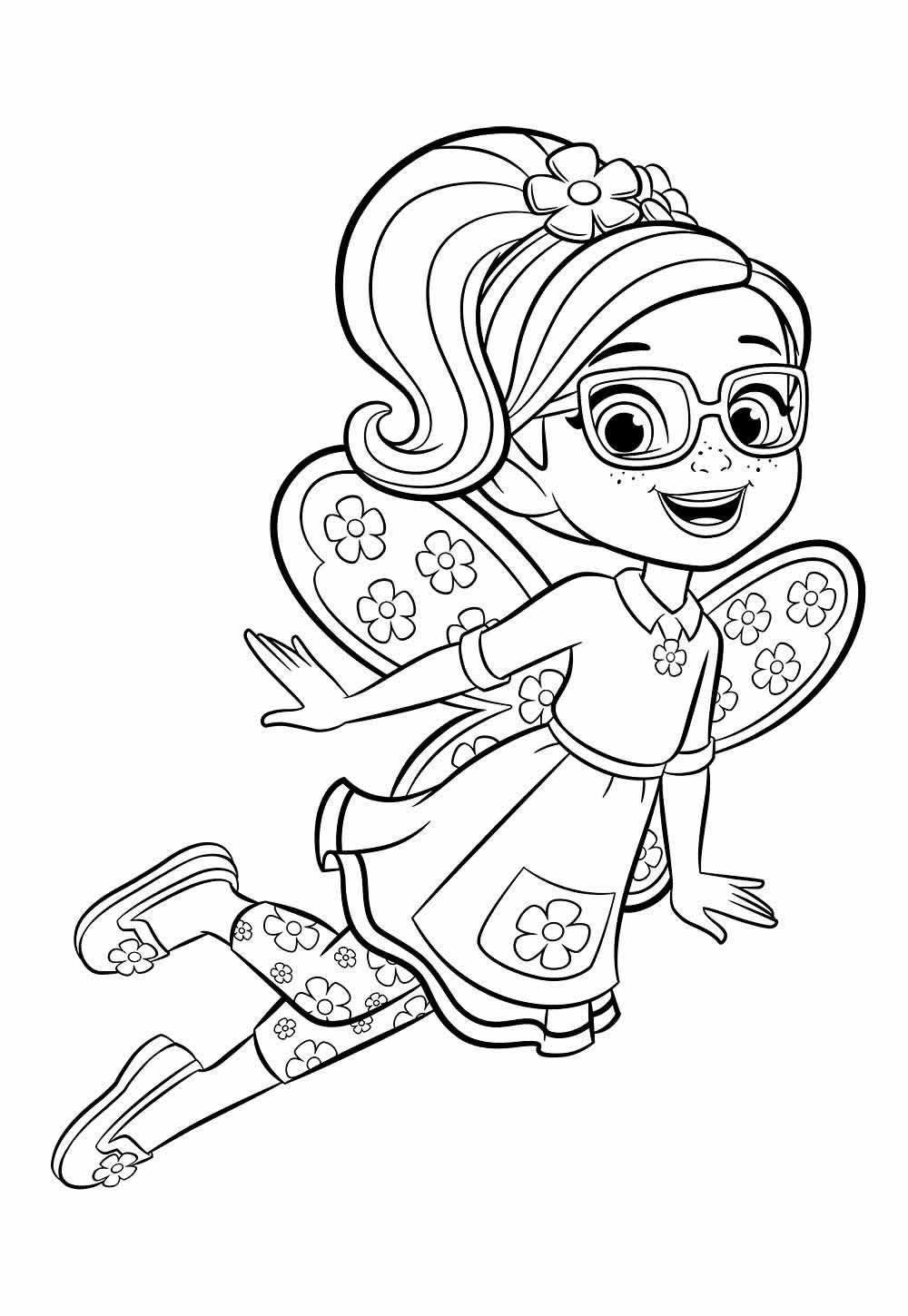 Desenho de Butterbeans Café para colorir