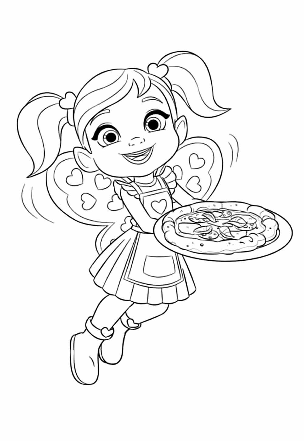 Butterbean's Café para colorir