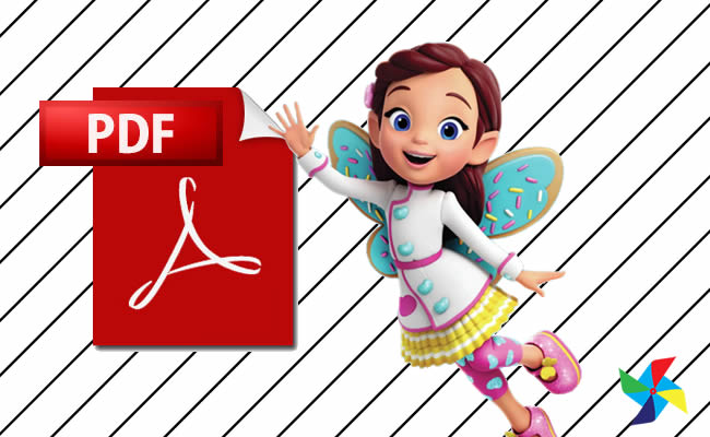 Desenhos de Butterbeans Café em PDF