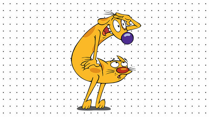 Desenhos de CatDog para colorir