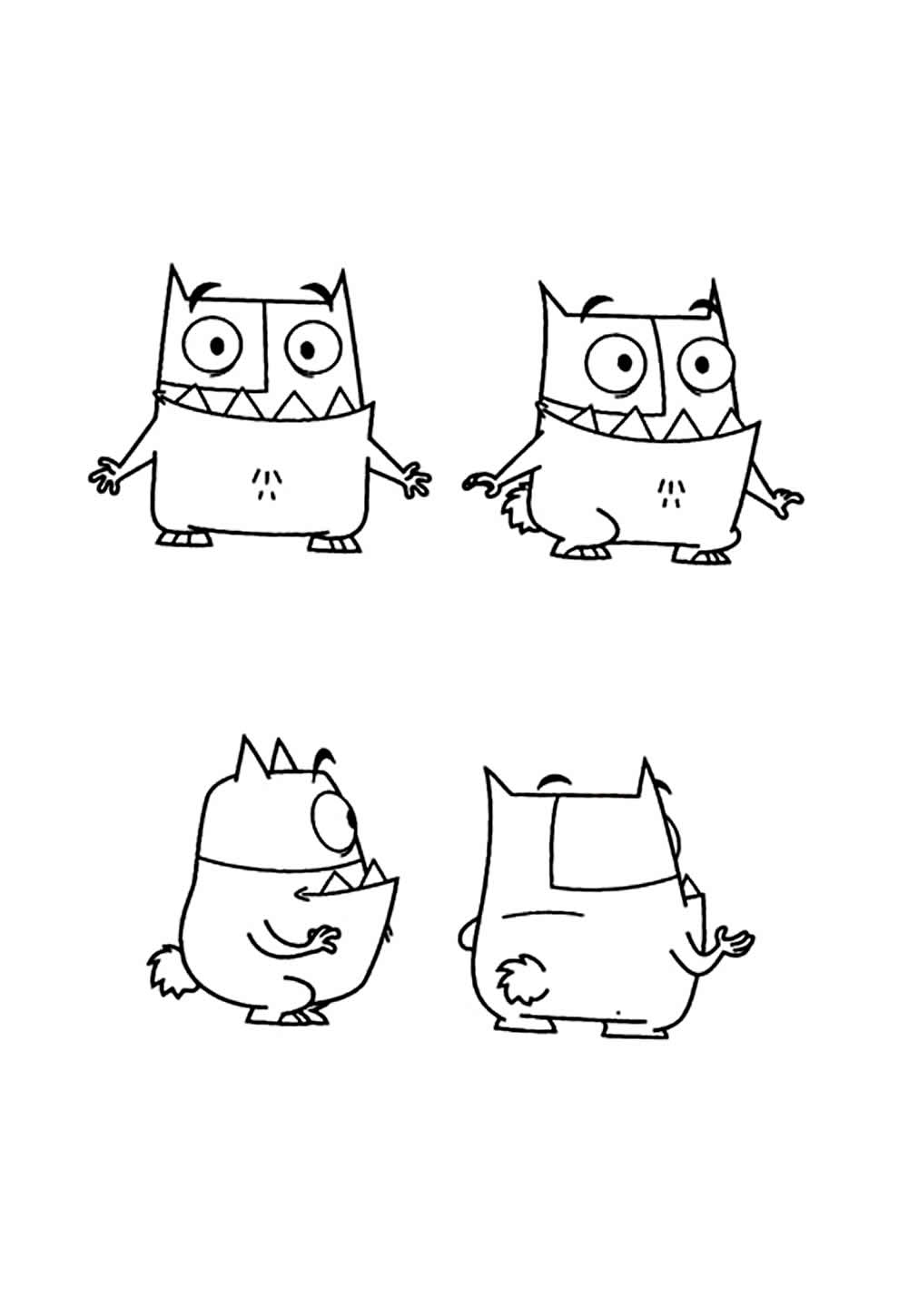 Catscratch para colorir