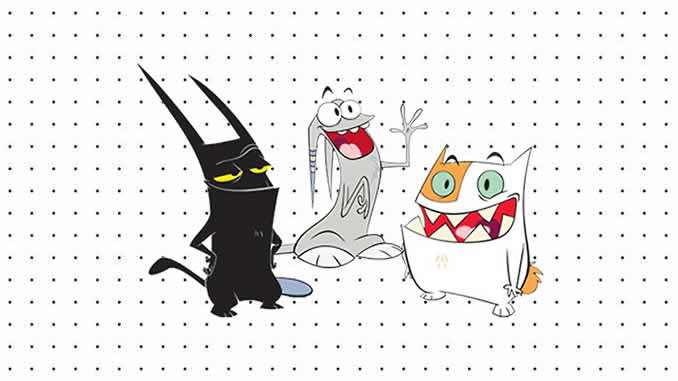 Desenhos de Catscratch para colorir