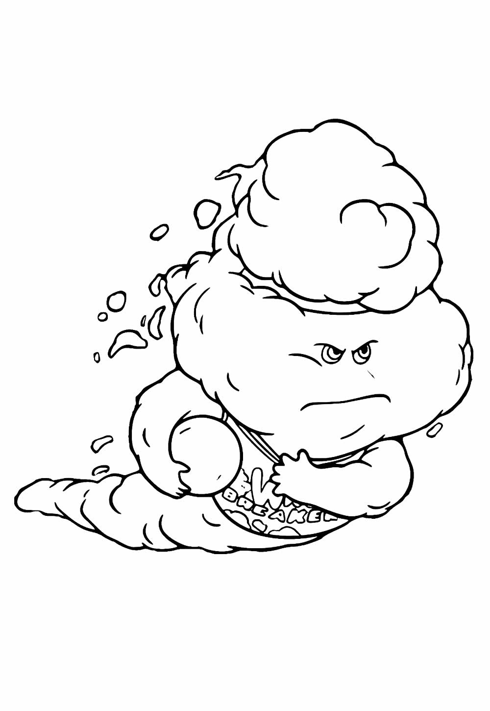 Desenho de Elementos para colorir