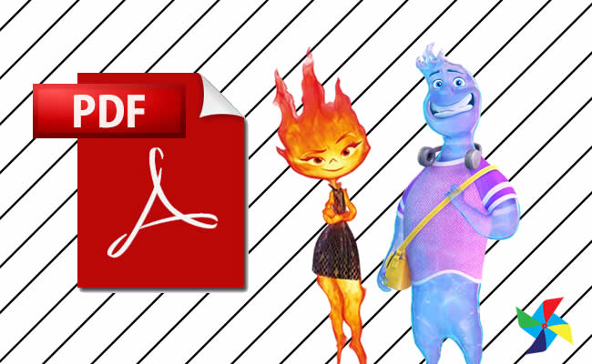 Desenhos de Elementos em PDF