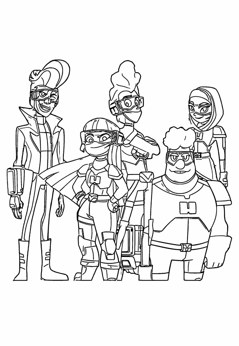 Desenho de Glitch Tech