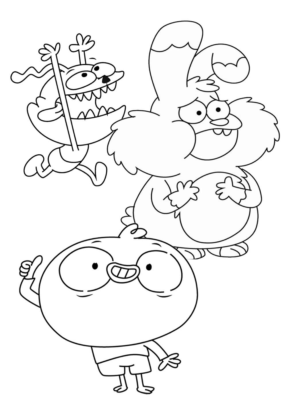 Desenho de Harvey Beaks