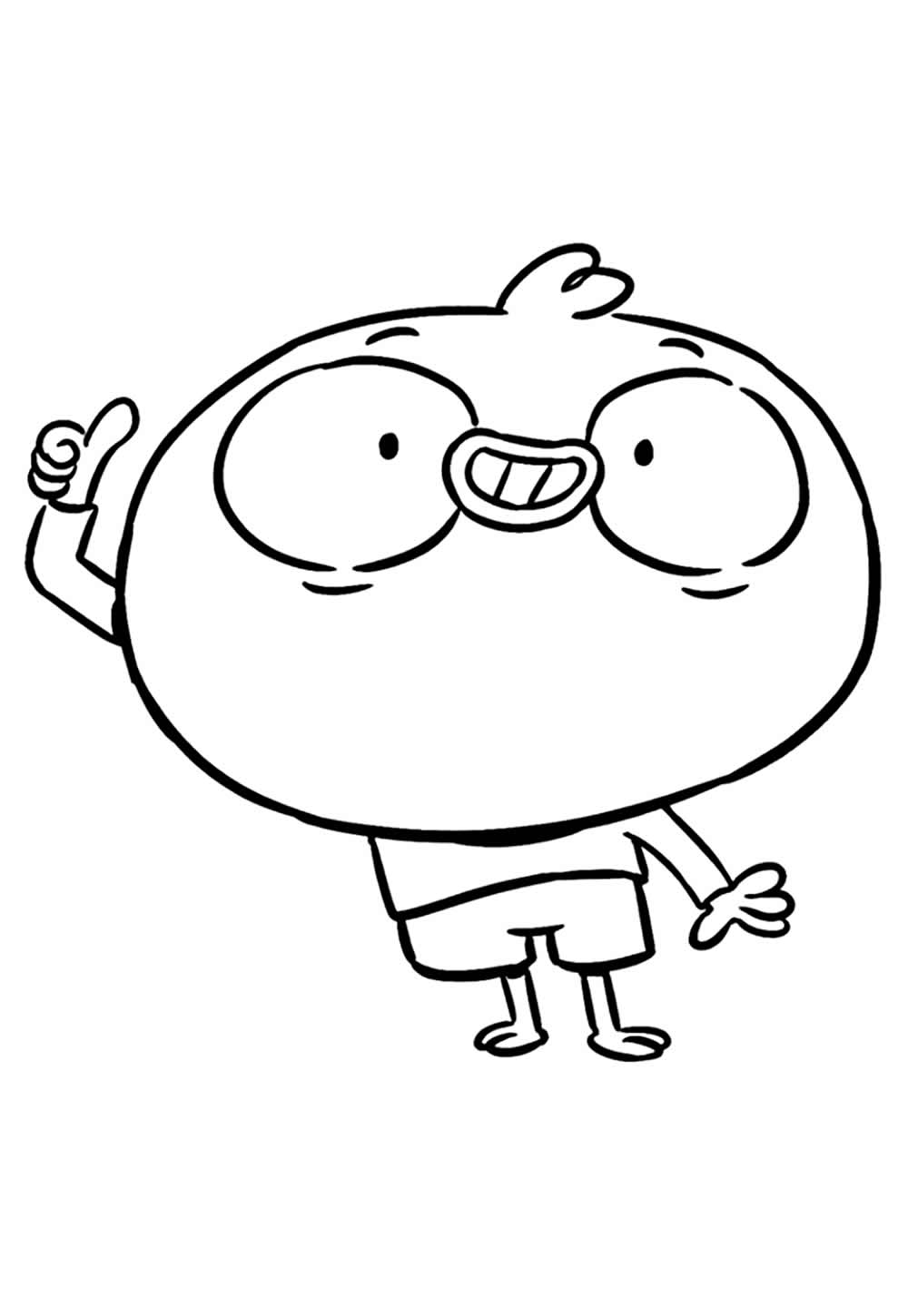 Harvey Beaks para colorir