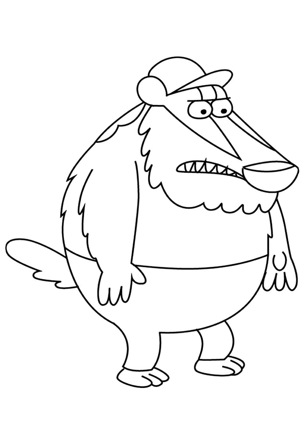 Desenho de Harvey Beaks para colorir