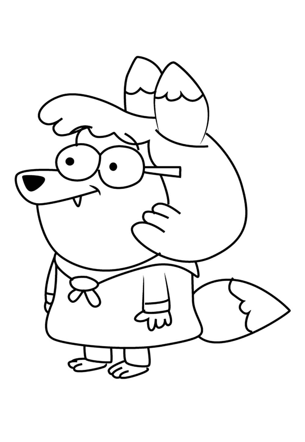 Harvey Beaks para colorir