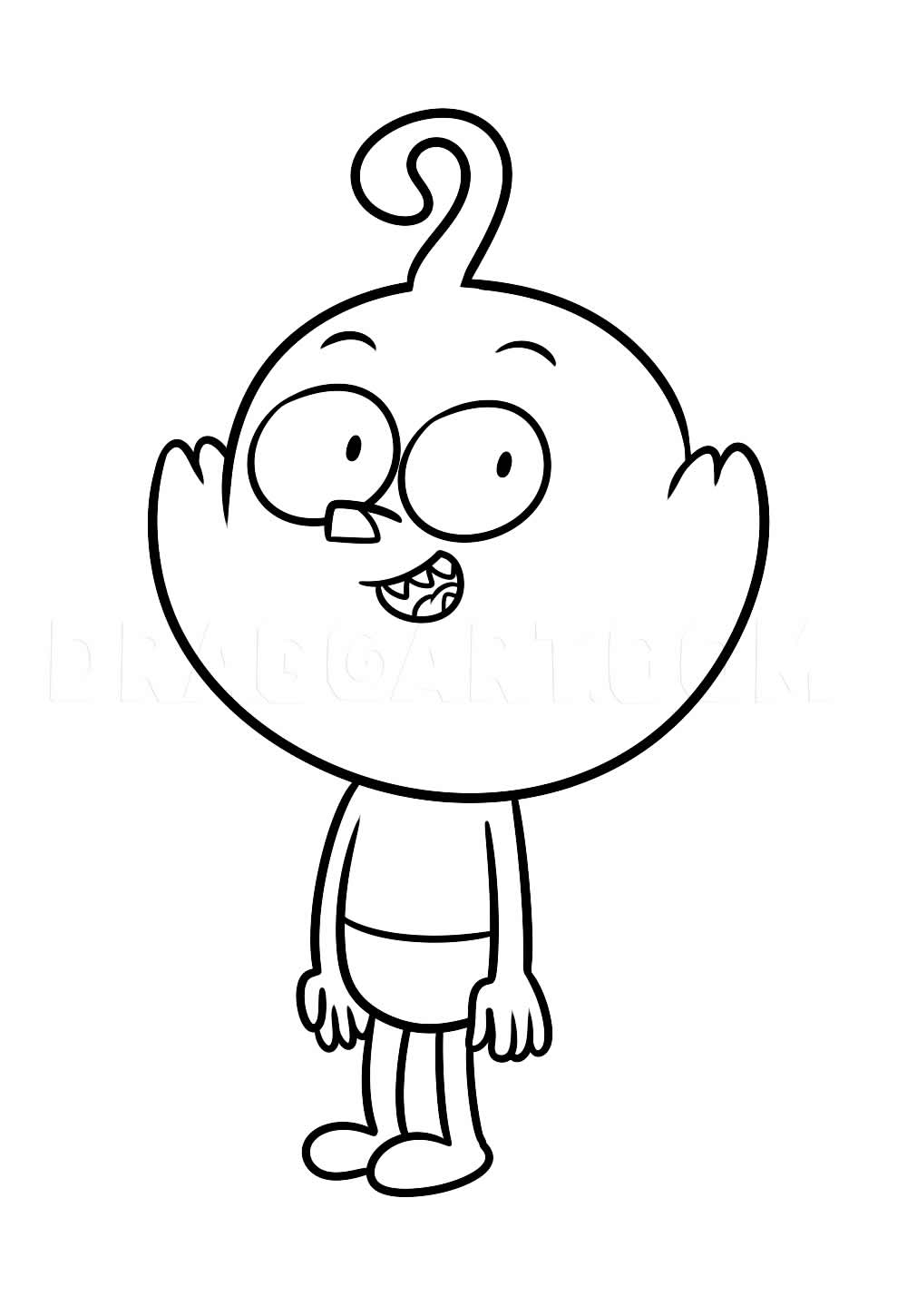 Desenho de Harvey Beaks
