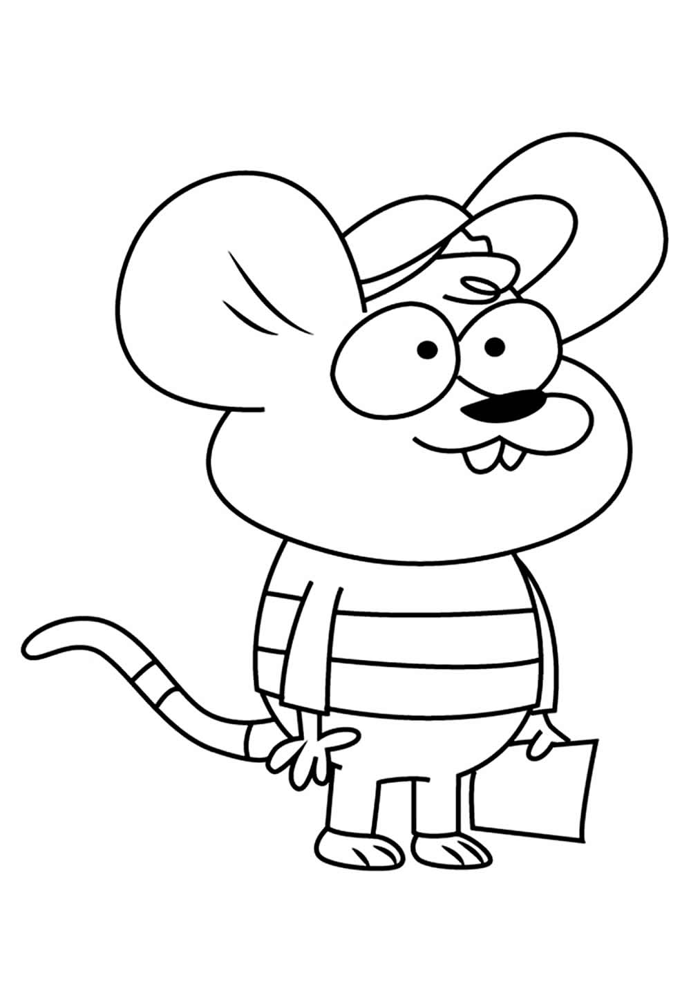 Desenho de Harvey Beaks para colorir