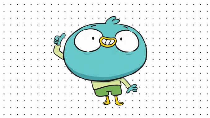 Desenho de Harvey Beaks para colorir
