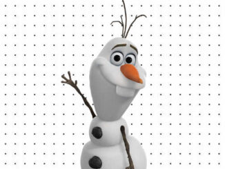 Desenhos de Olaf para colorir