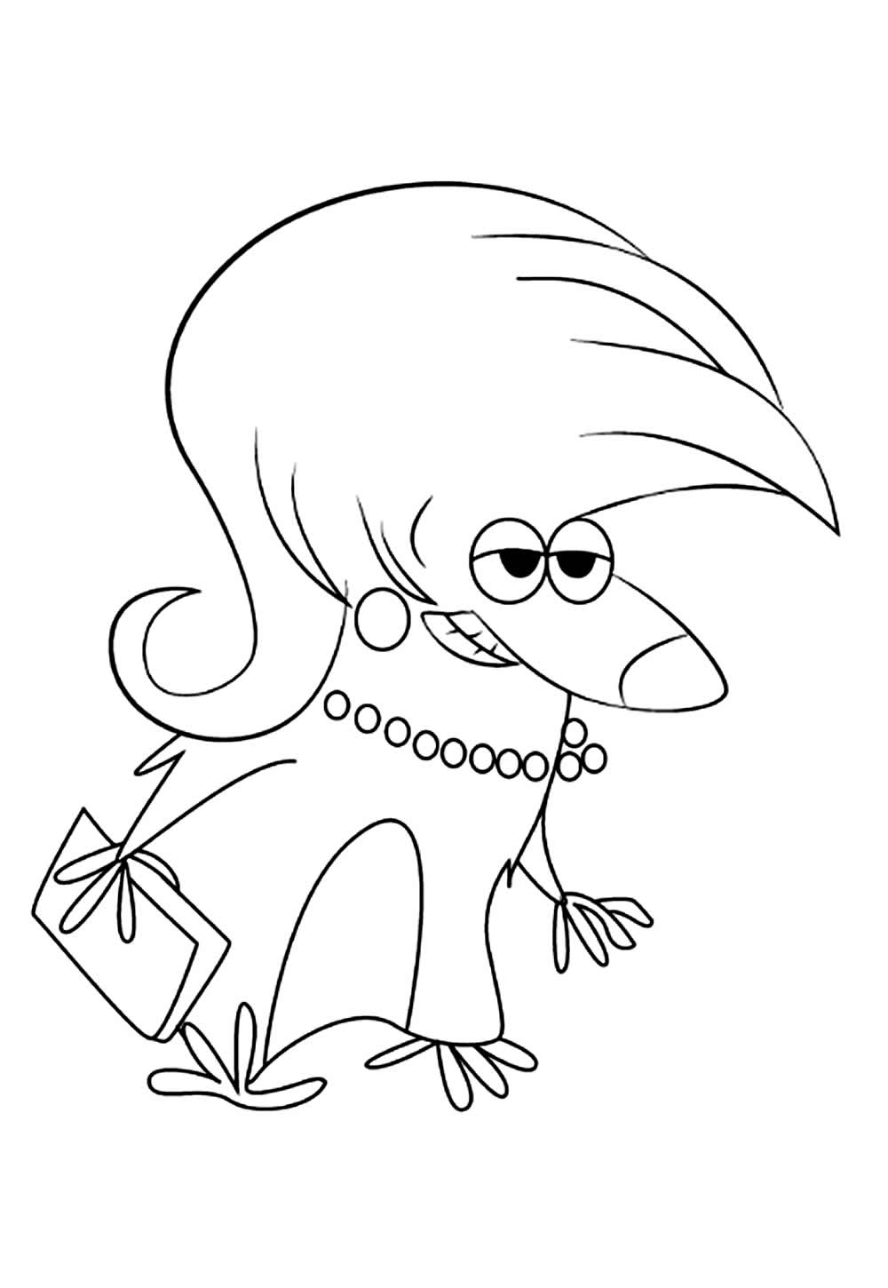 Desenho de Os Castores Pirados