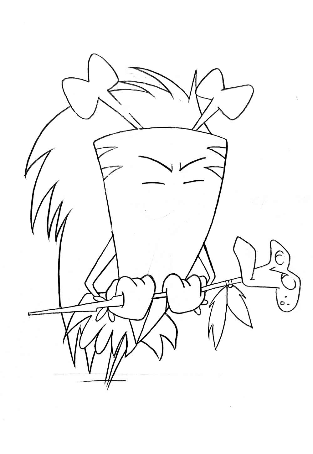 Desenho de Os Castores Pirados