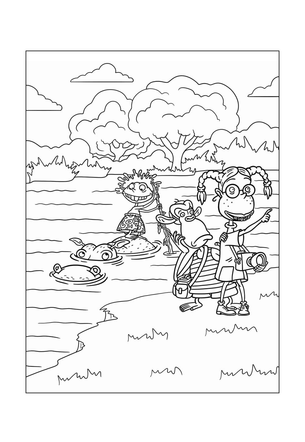 Os Thornberrys para pintar