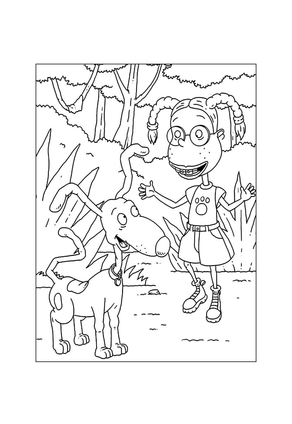 Os Thornberrys para colorir