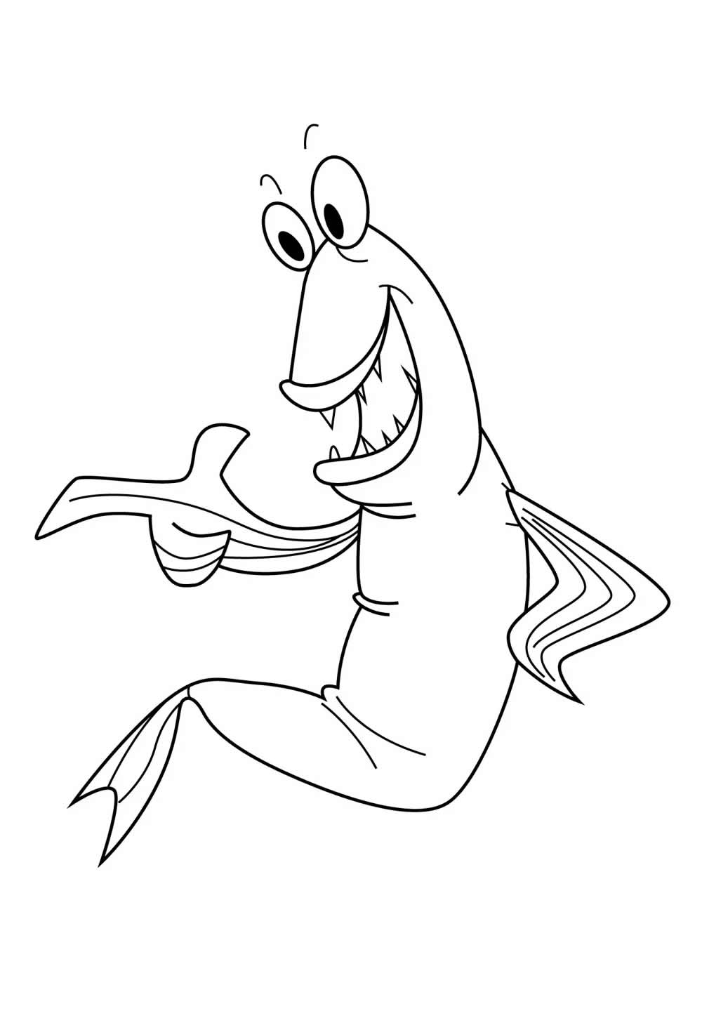 Desenho para colorir de Ren e Stimpy