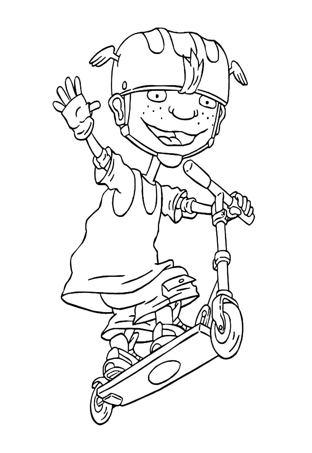 Desenhos Rocket Power Colorir