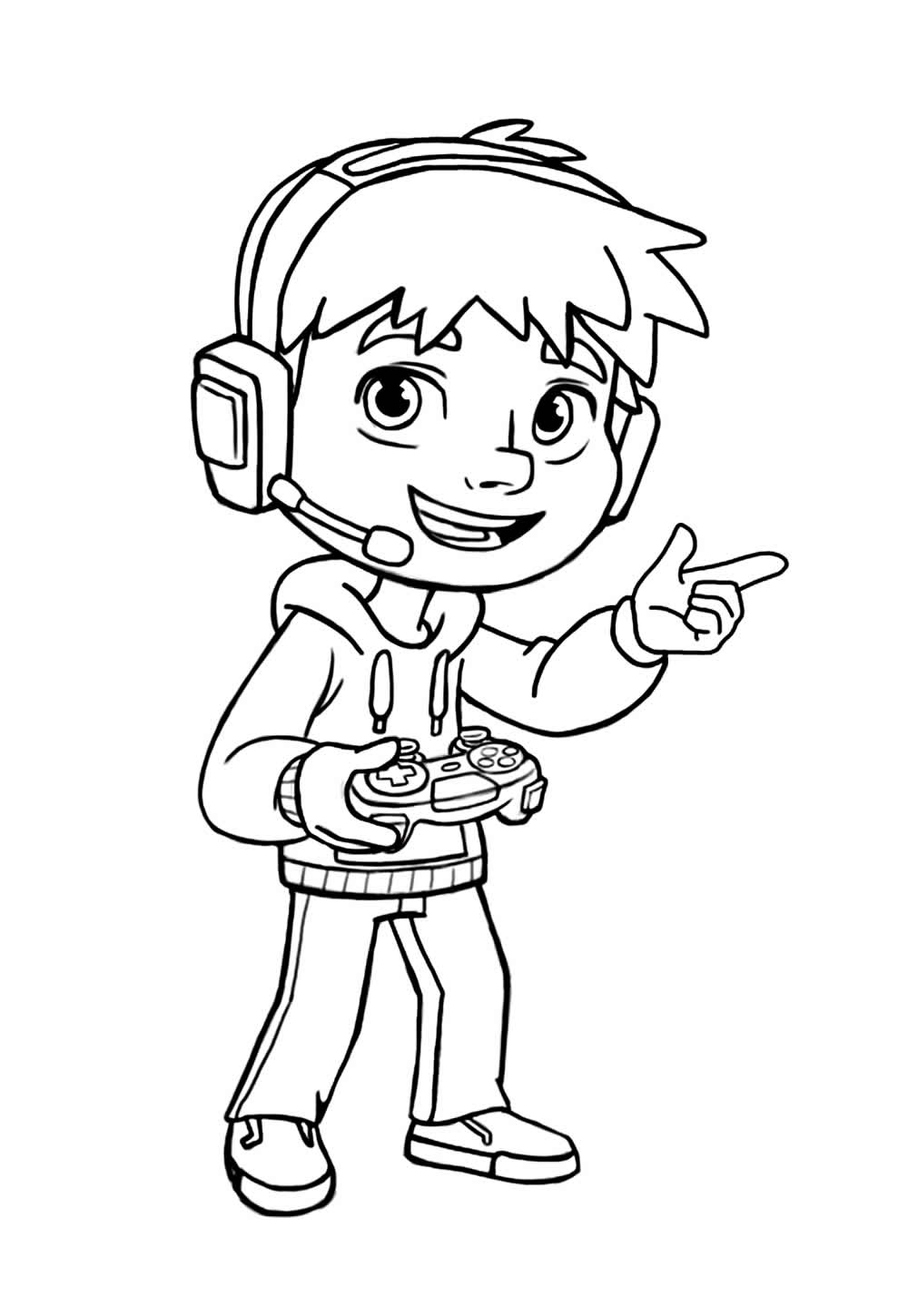 Desenho de Rusty Rivets para pintar