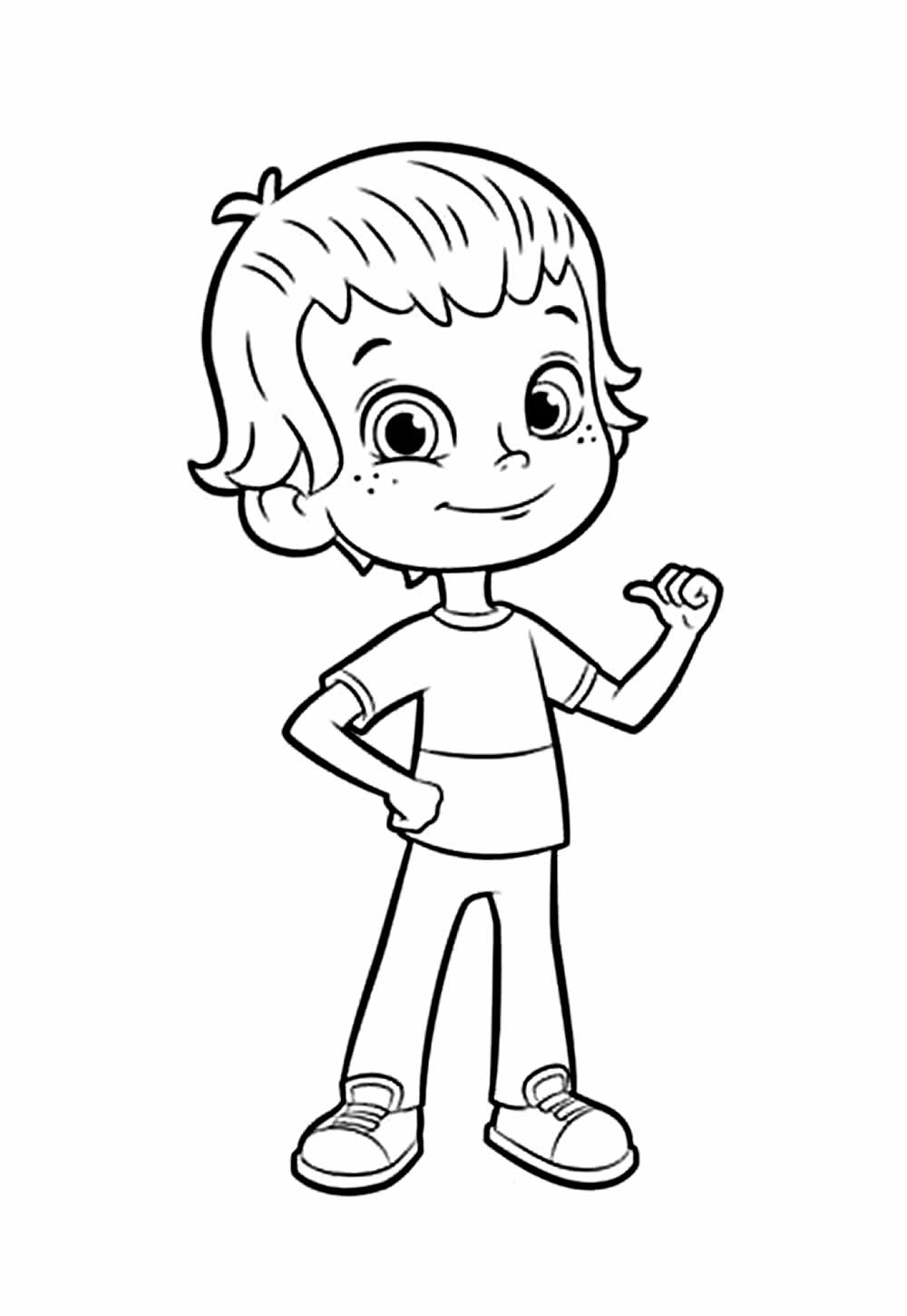 Desenho de Rusty Rivets para imprimir