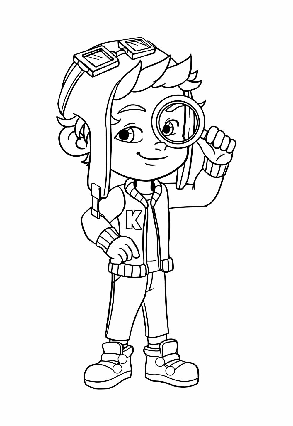 Rusty Rivets para colorir