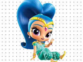 Desenhos de Shimme e Shine para colorir