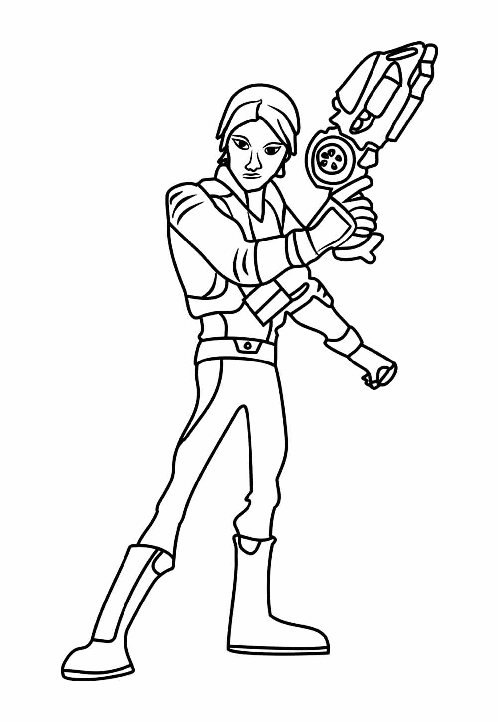 Desenho de Slugterra para pintar