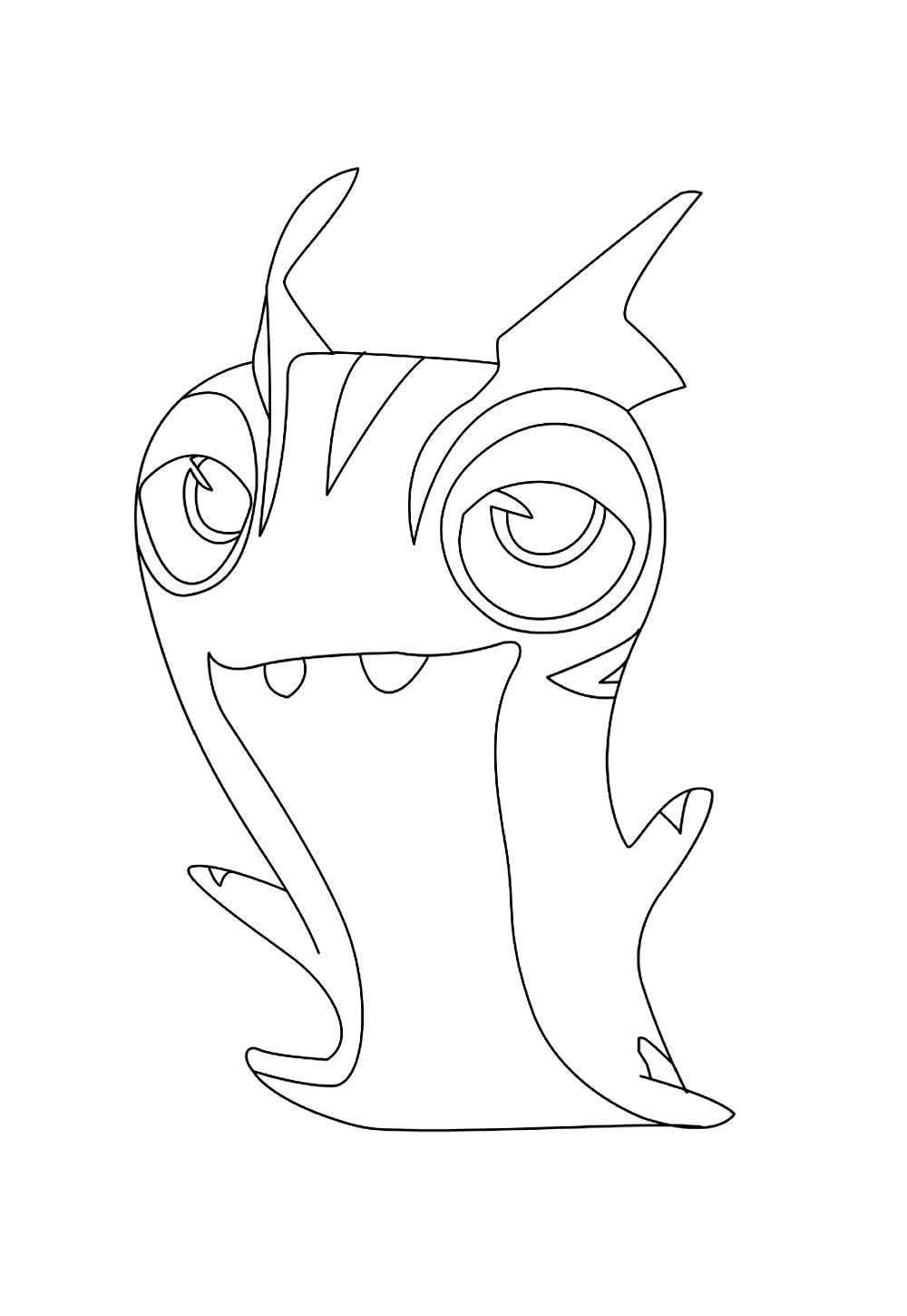 Slugterra para colorir