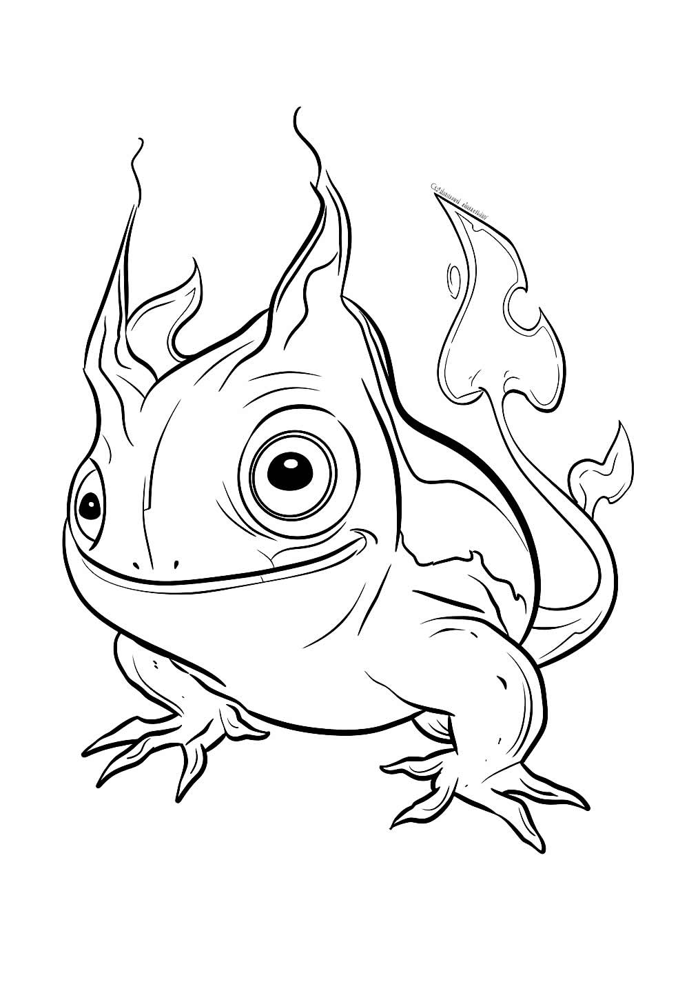 Desenho de Slugterra para colorir