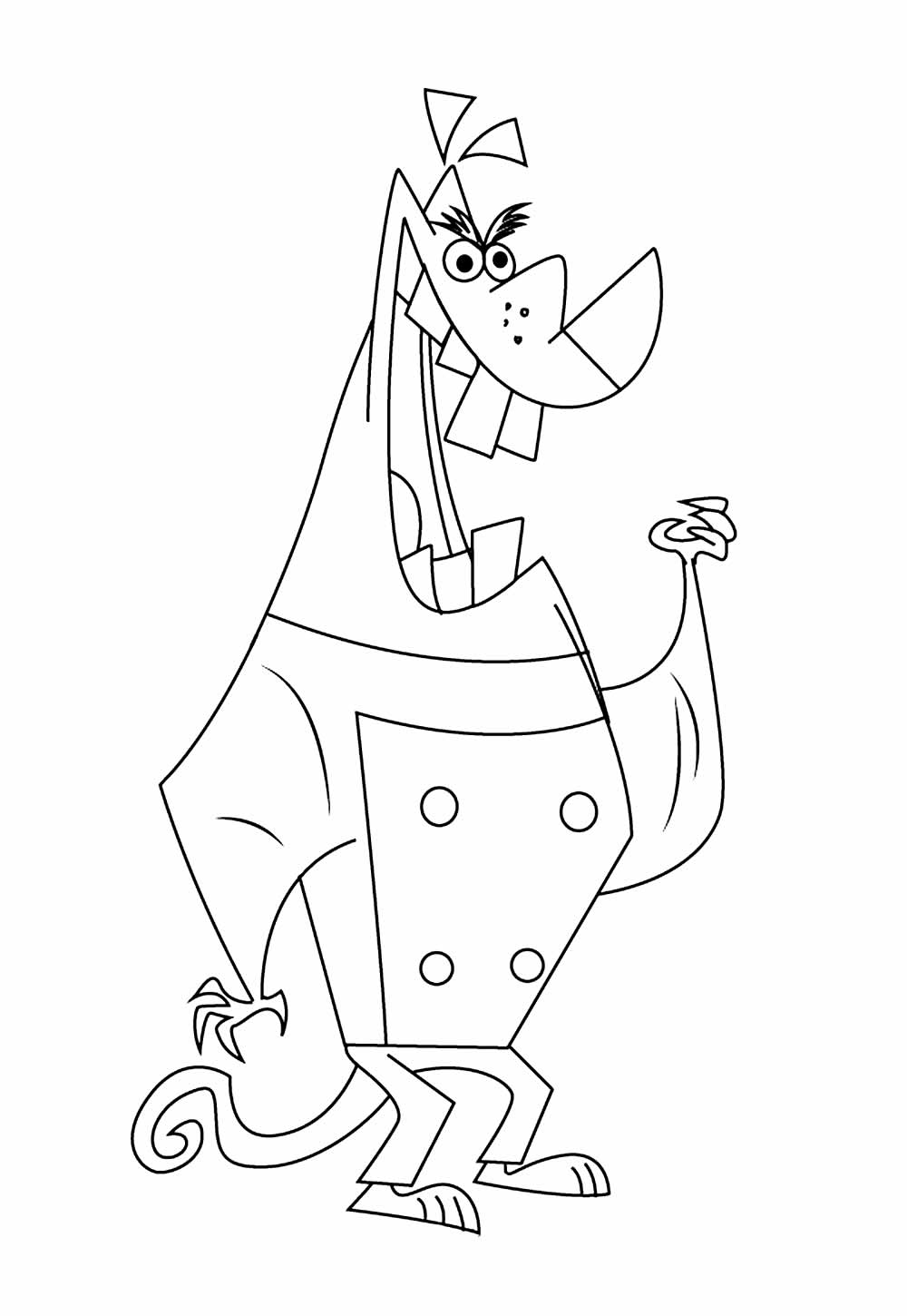 Desenho de TUFF Puppy para imprimir