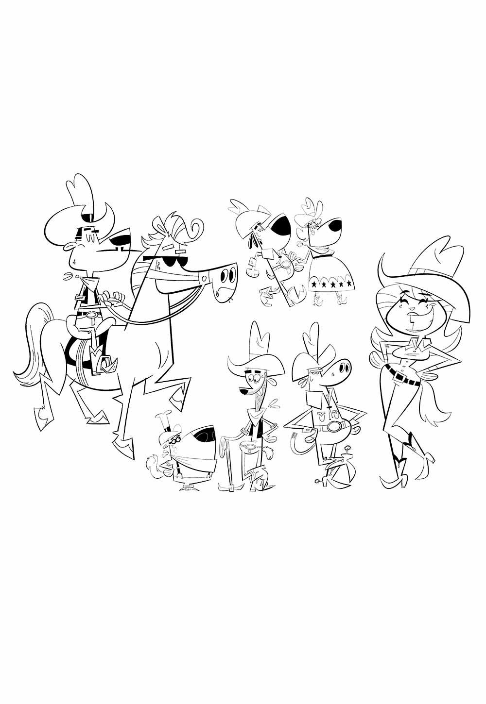 Desenho de TUFF Puppy para pintar