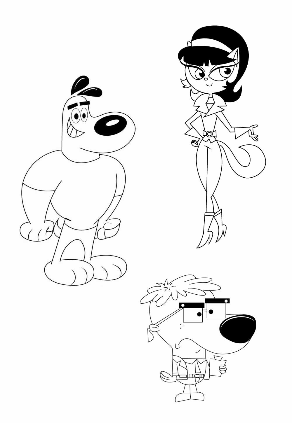 TUFF Puppy para colorir