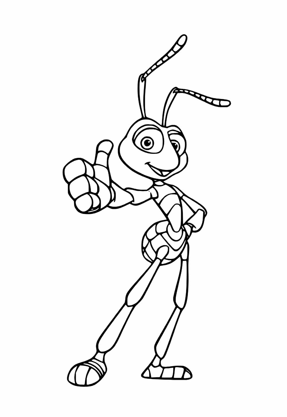 Desenhos de Vida de Inseto para colorir