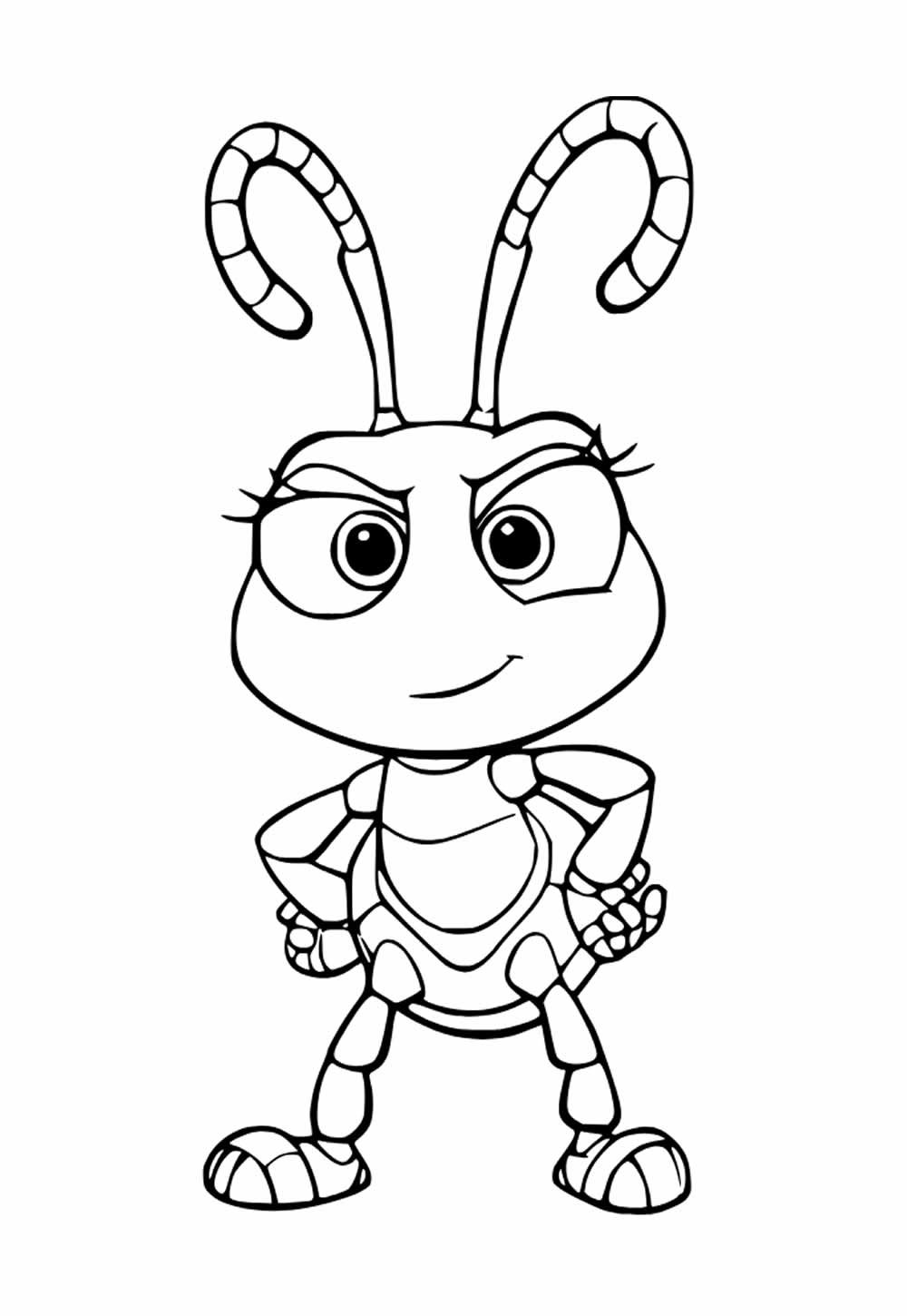 Desenho de Vida de Inseto - Formiga