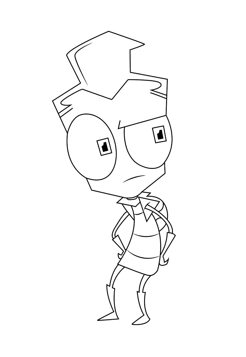 Desenhos Invasor Zim Pintar