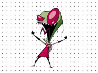 Desenhos do Invasor Zim para colorir